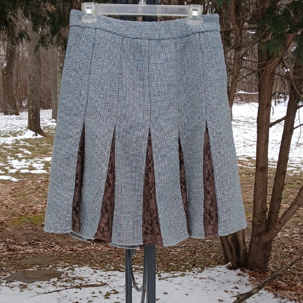 Worthington Pleated Skirt Sz 8 Preppy